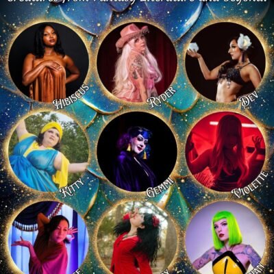 The Galactic Salon: Fantastique Burlesque Show Poster
