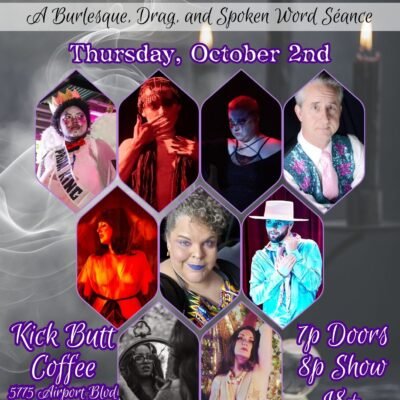 The Galactic Salon: Spectre- Austin Burlesque, Drag, Spoken Word based on Ghost Stories! Featuring Sir Beauregard Elliot, Esq, Brandy Knight, Venus Fur, Brad French, Ruby Lamb, Mina Daggers, Bobby Barnaby, The Great Flying Cervix, Gemmi Galactic